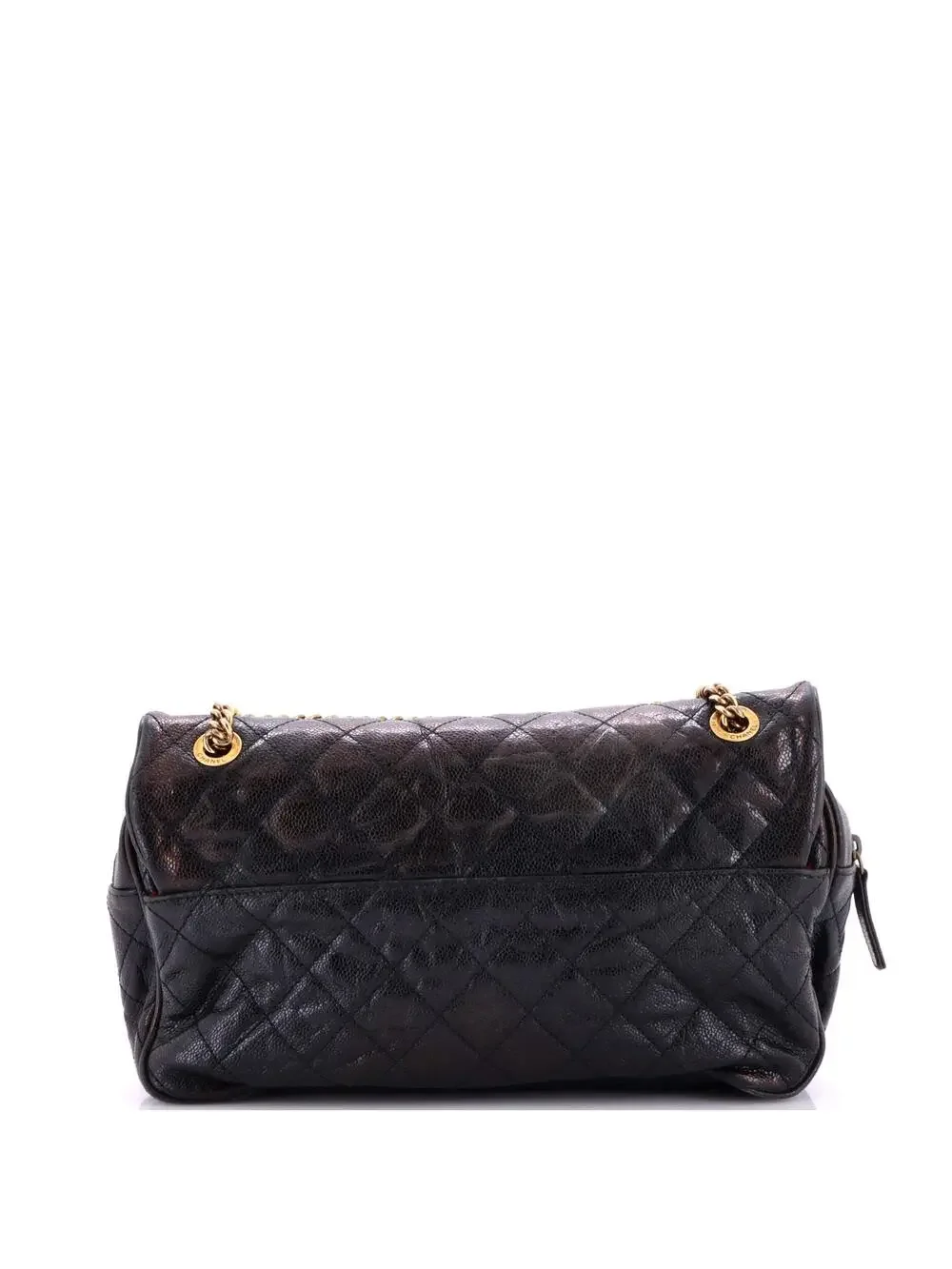 Chanel Shiva Flap Bag Quilted Caviar #260998C25B